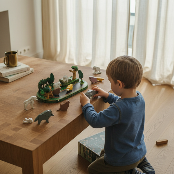 Half Toys Forest World 3D Magnetic Animals Set – Ages 3+