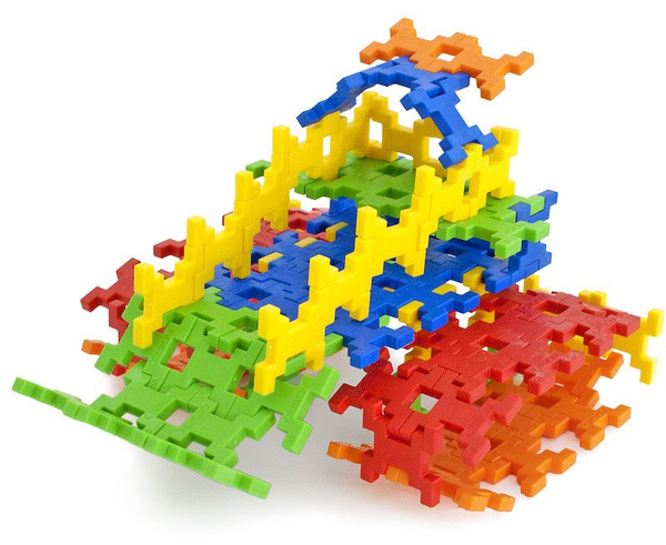 Klocki konstrukcyjne Incastro Colors Midi kolorowe 60 elementów 4+