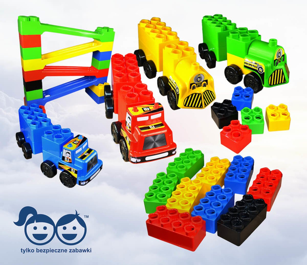 Bricks Giant Vehicles + Slide 103 el.