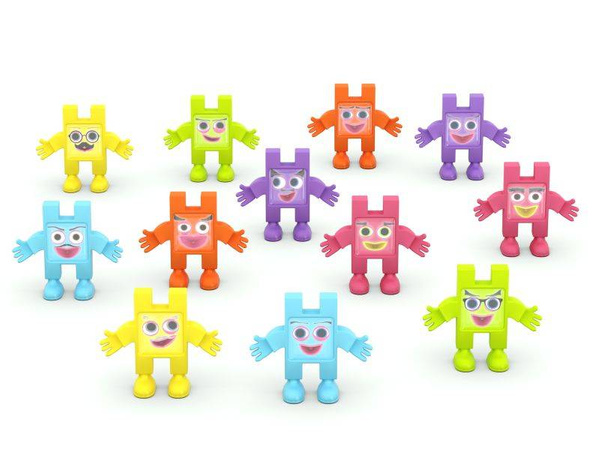 Meli Emoti Happy blocks 12 pcs.