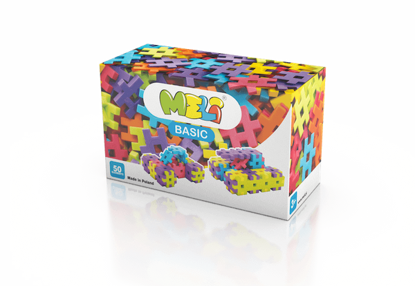 Meli Basic construction blocks 50 el. 