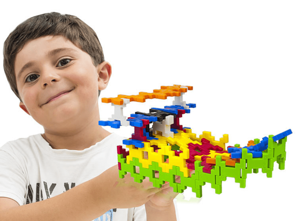 Klocki konstrukcyjne Incastro Cube L 60 elementów – 4+