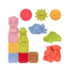 Large set of sensory toys with vehicles - 14 el.