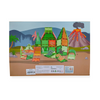 Dinosaur Magnetic Tiles 62 pcs Transparent Set – X-Bida 3+