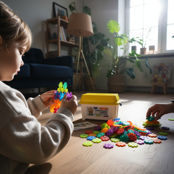 Translucent Snowflake Blocks 1050 pcs – Tong Le 3+