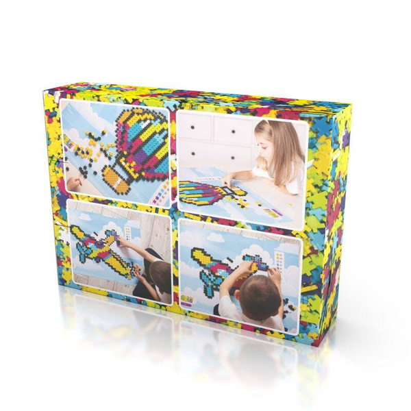 Klocki konstrukcyjne Meli Minis Fly 2w1 500 el. – zestaw 4+