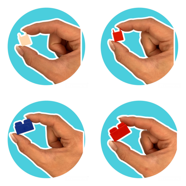 Klocki konstrukcyjne dinozaury 750 el. – Little Architect 5+