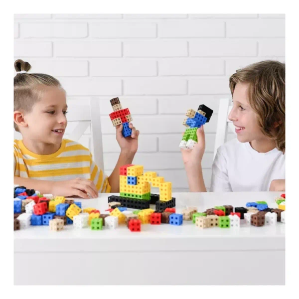 Set of construction blocks - Meli Cube 50 el.