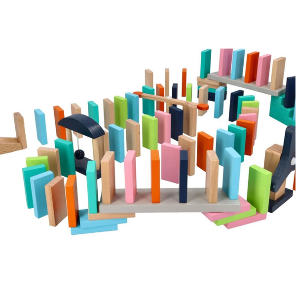 Colorful Dominoes - skill and logic game