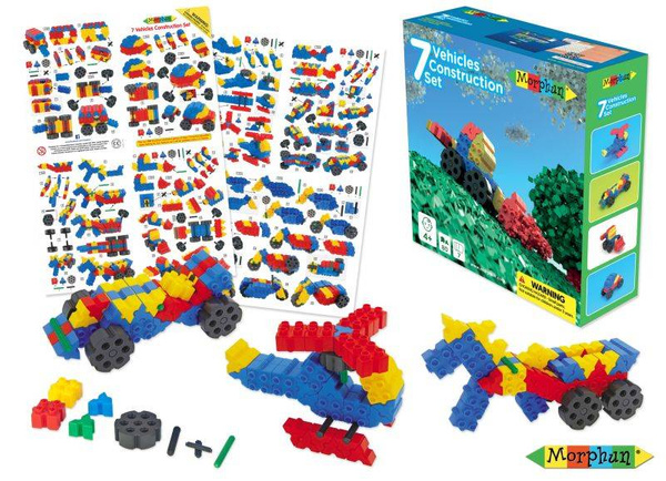 Morphun 7 Vehicles – 80 pieces