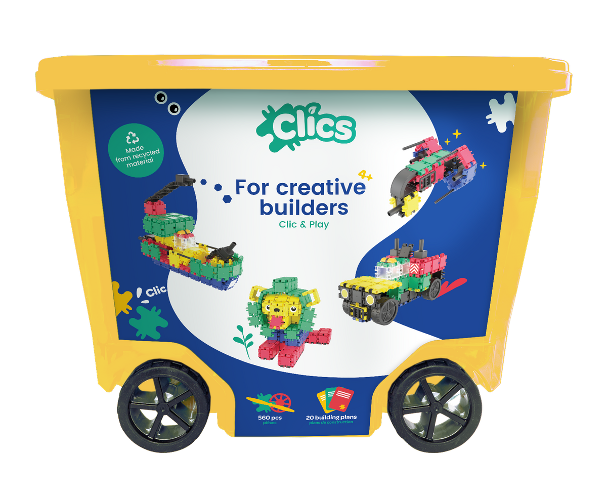 Clics Roller 20w1 560 el. - Klocki konstrukcyjne