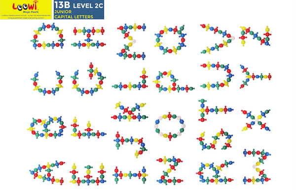 Klocki konstrukcyjne Loowi kulki zestaw edukacyjny 525 elementów 4+