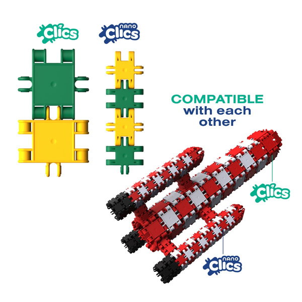 Nano Clics 5w1 - Kreatywni Budowniczowie - 125 el.