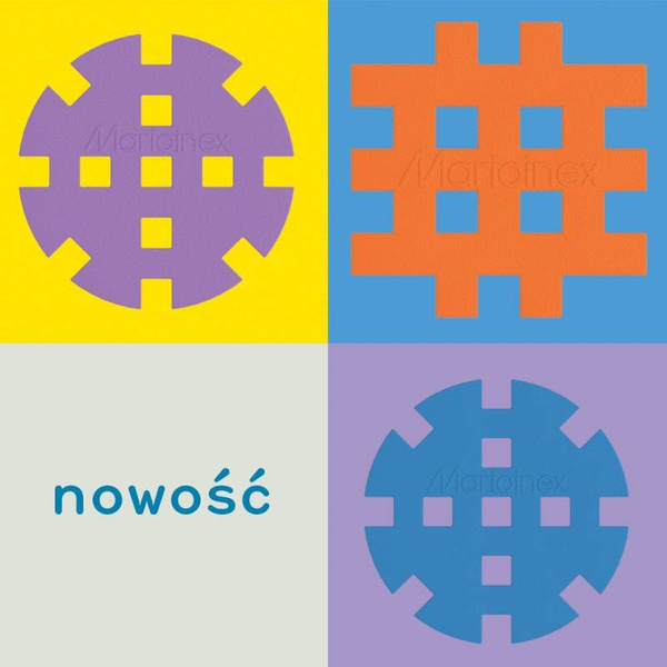 Klocki konstrukcyjne Marioinex Midi Koła 120 elementów dla 2-latka wspierające motorykę