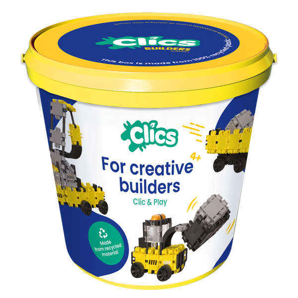 Clics Bucket 5in1 144 el. - Building blocks - Construction machinery