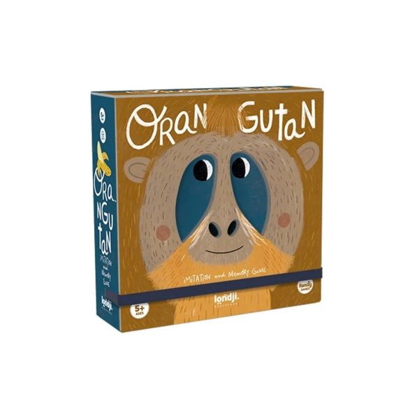 Gra pamięciowa dla 5 latka Orangutan karciana – Londji