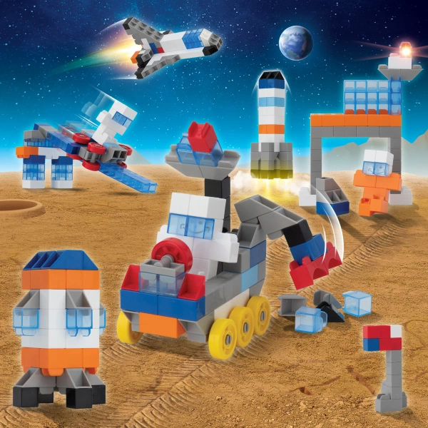 Klocki Little Architect Space 383 el.