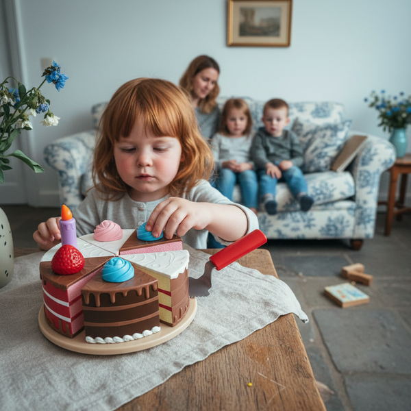 Magnetic Bake & Play Cake Set 6 Slices – Popular Playthings 3+