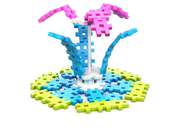 Meli Constructor Pink blocks 400 el.