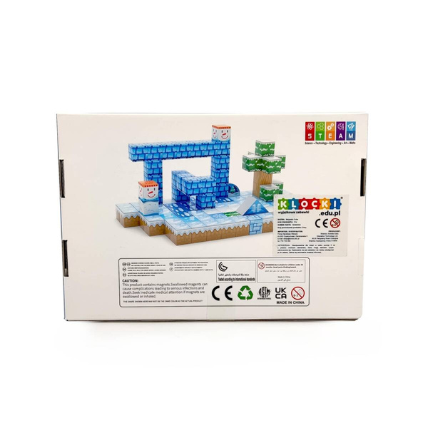 Magnetic blocks - MagCraft - 108 el.