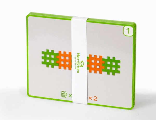 Educational set - Mini Waffle EDU blocks 500 el.