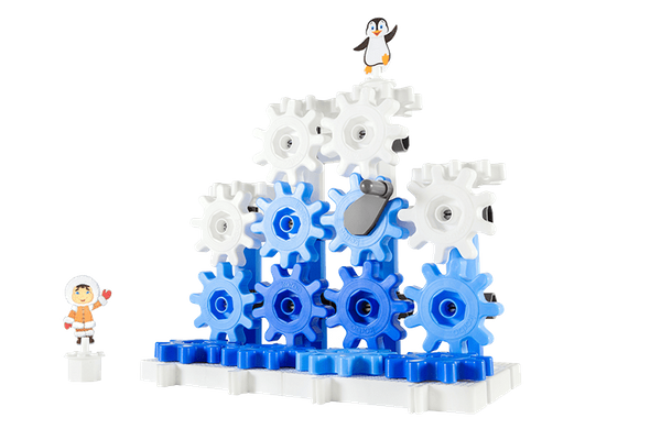 Klocki konstrukcyjne Korbo Edu Igloo 390 el. – Arktyka 4+