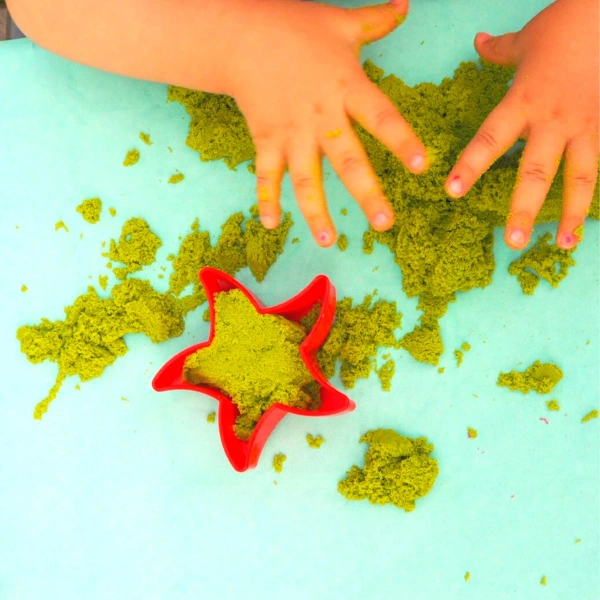 Dynamic sand - green - 1kg