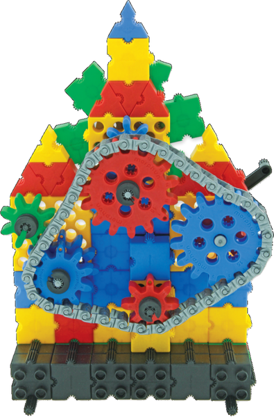 Morphun Chains and Gears Box 270 el. blocks.