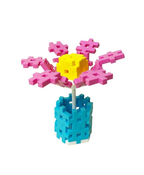 Klocki konstrukcyjne Meli Constructor Pink 200 el. – zestaw 3+