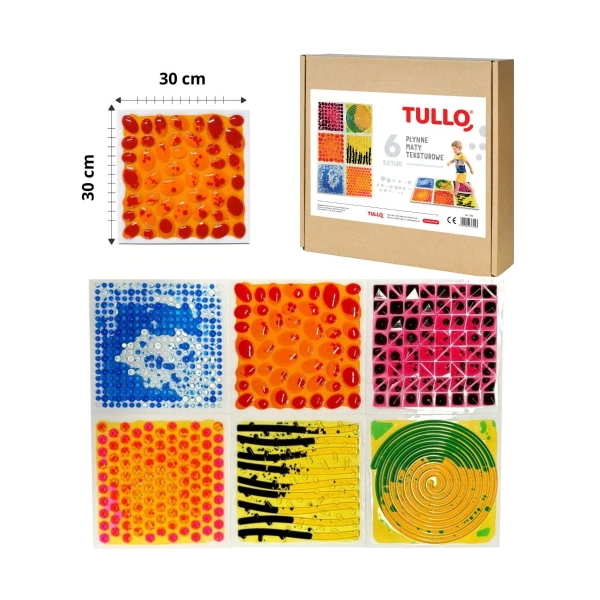 Tullo liquid texture sensory path - 6pcs.