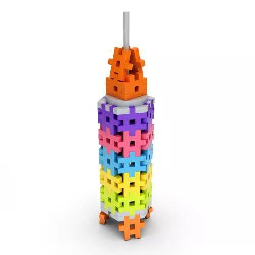 Klocki Meli Maxi Constructor 120 el. – konstrukcyjne 3+
