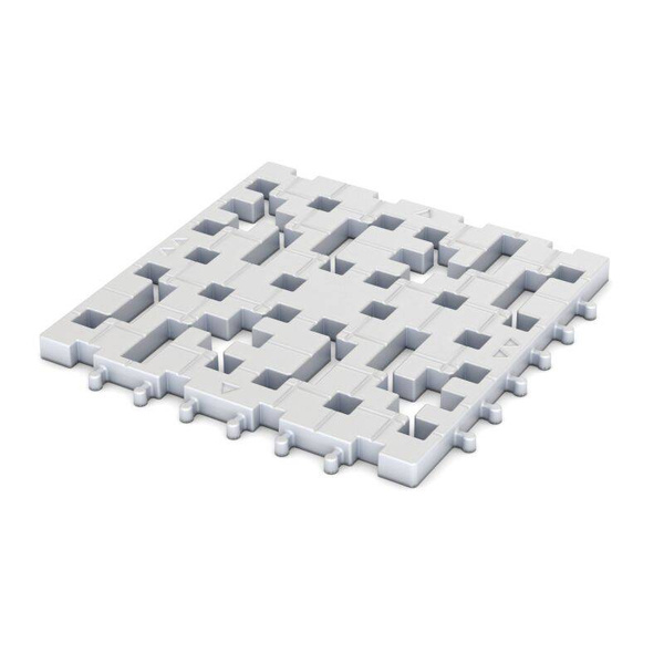 Construction tile base Meli Basic - 6 el. - Gray