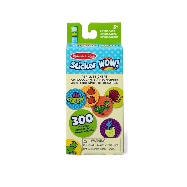 Sticker Wow - insert + mini booklet - Dinosaurs