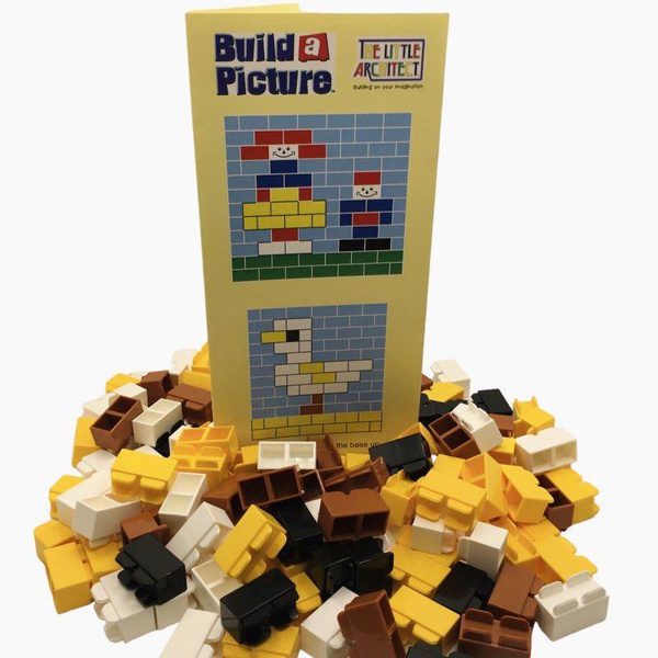 Little Architect - Build a Picture 900 el. Klocki konstrukcyjne