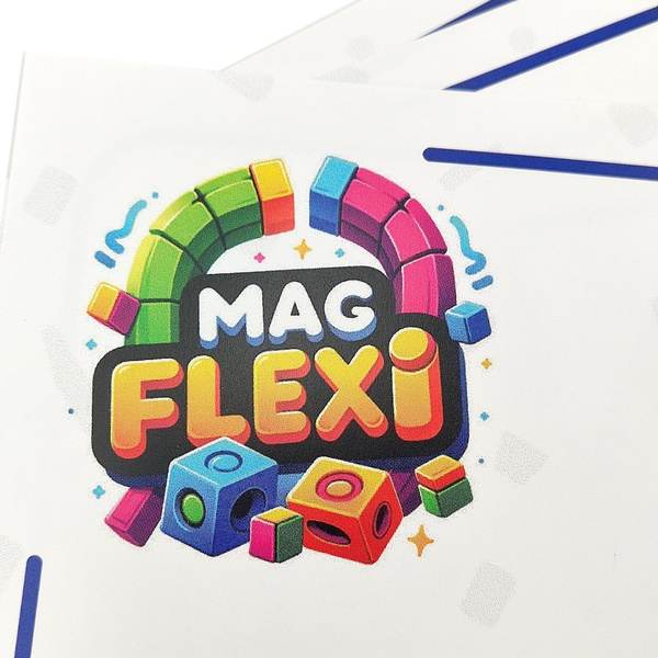 Magnetic foam blocks - MagFlexi - 75 el.