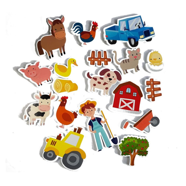 Bath stickers - Farm