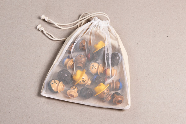 Complementary set of Mobilo blocks - Figures of the world - 18 el.