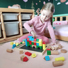 WABI Magnetic Blocks Educational Set 120 el. + WABI Pad magnetic tray
