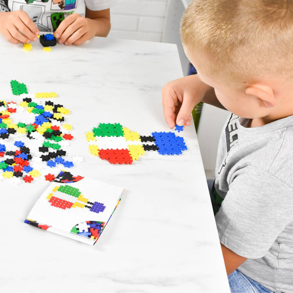 Klocki konstrukcyjne Meli Minis 1200 el. mozaika 3D – zestaw 4+