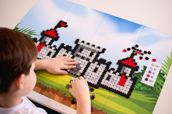 Klocki Meli Minis Castle 2w1 500 elementów – zestaw 3+