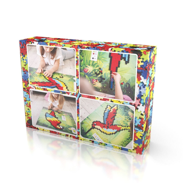 Klocki Meli Minis Birds 2w1 500 elementów – mozaika 3+
