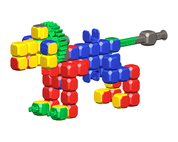 Klix Cubes Gears 310 el. - Construction Blocks