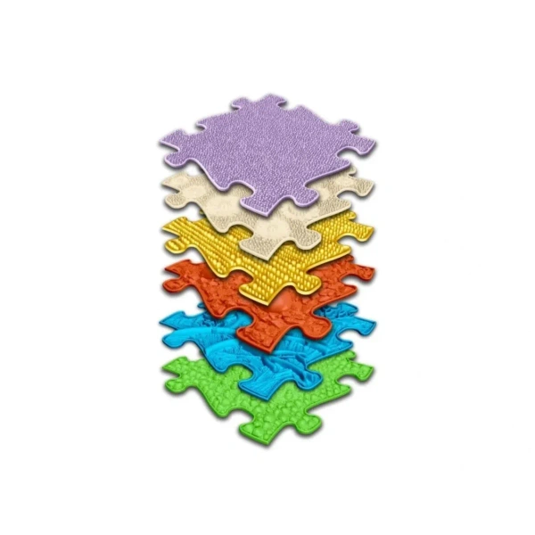 Soft Sensory Touch Mats Baby Set 6 Textures – Muffik 0+