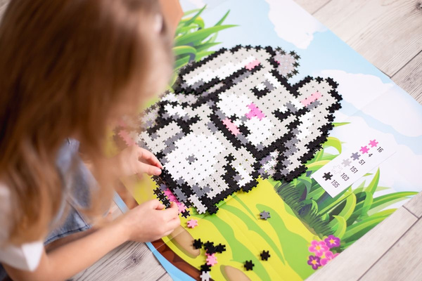Klocki Meli Minis Fluffy 2w1 500 elementów – układanka 4+