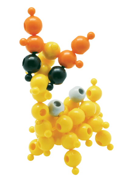 Klocki konstrukcyjne Loowi kulki zielone 125 el. – Loowi 4+