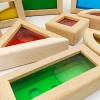 Wooden Sensory Blocks with Sand & Water 22 pcs – Kabi 2+