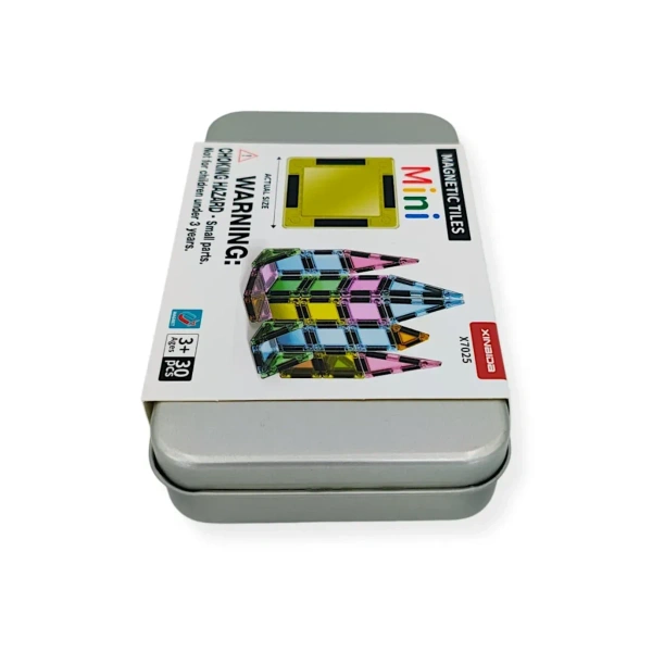 Klocki magnetyczne dla dzieci mini 42 el. – Magnetic Mini Tiles 3+
