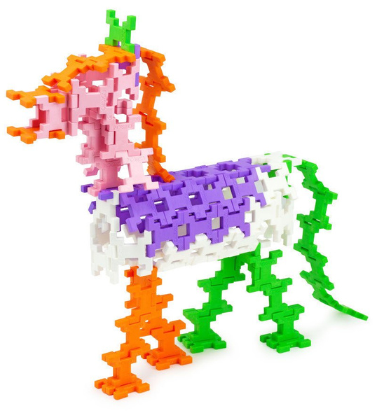 Klocki konstrukcyjne Incastro Midi Pink pastelowe 60 el. 4+