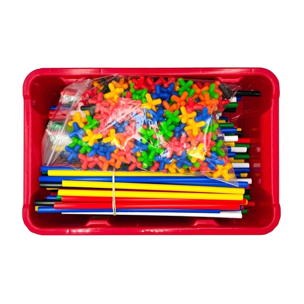 BAMP straws 500 el. - spatial building blocks