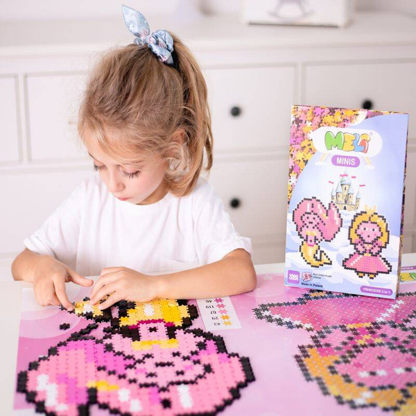 Meli Minis Princess 3-in-1 blocks 1000 el.